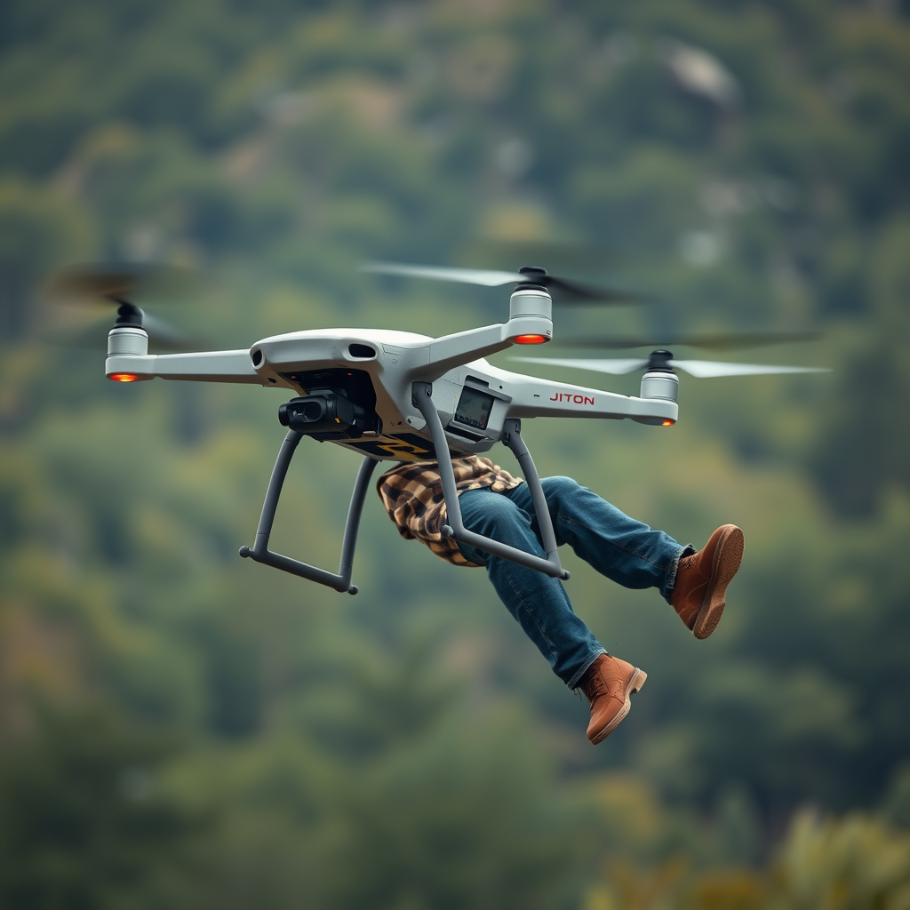 How Do They Work? - a drone that can lift a person