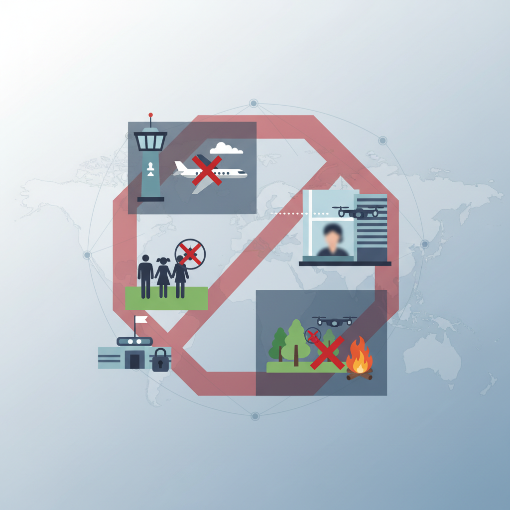 Reasons for Drone Restrictions - are drones banned