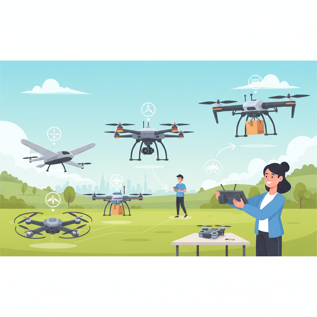 Understanding Drone Types - are drones easy to fly
