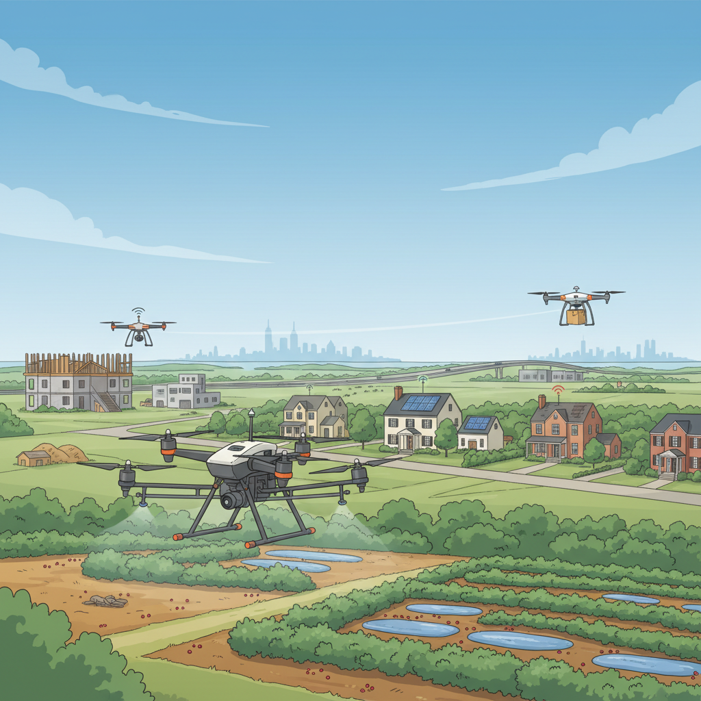 Overview of Drone Usage in NJ - are drones spraying stuff in nj