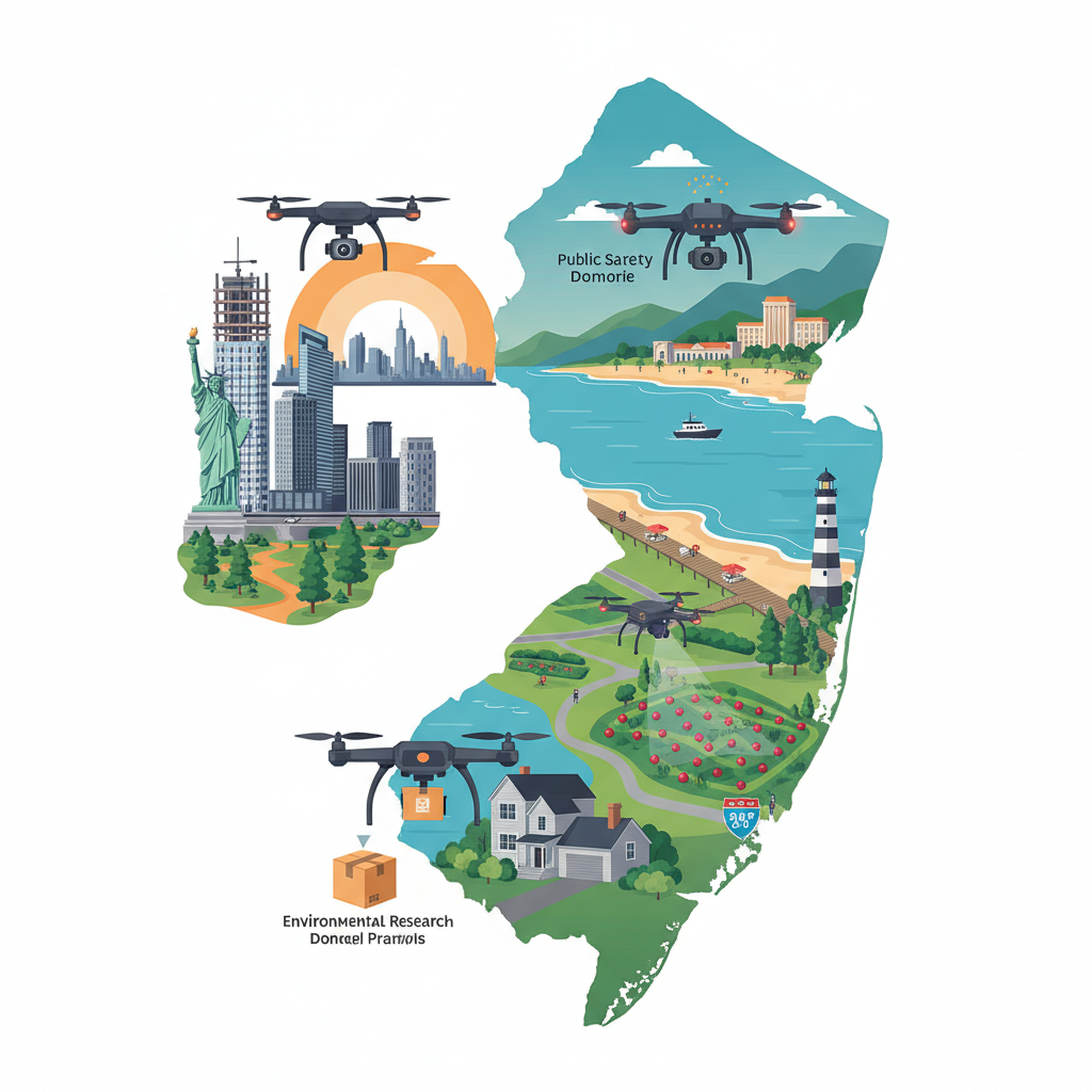 Popular Drone Applications in New Jersey Popular Drone Applications in New Jersey - are drones still flying over new jersey