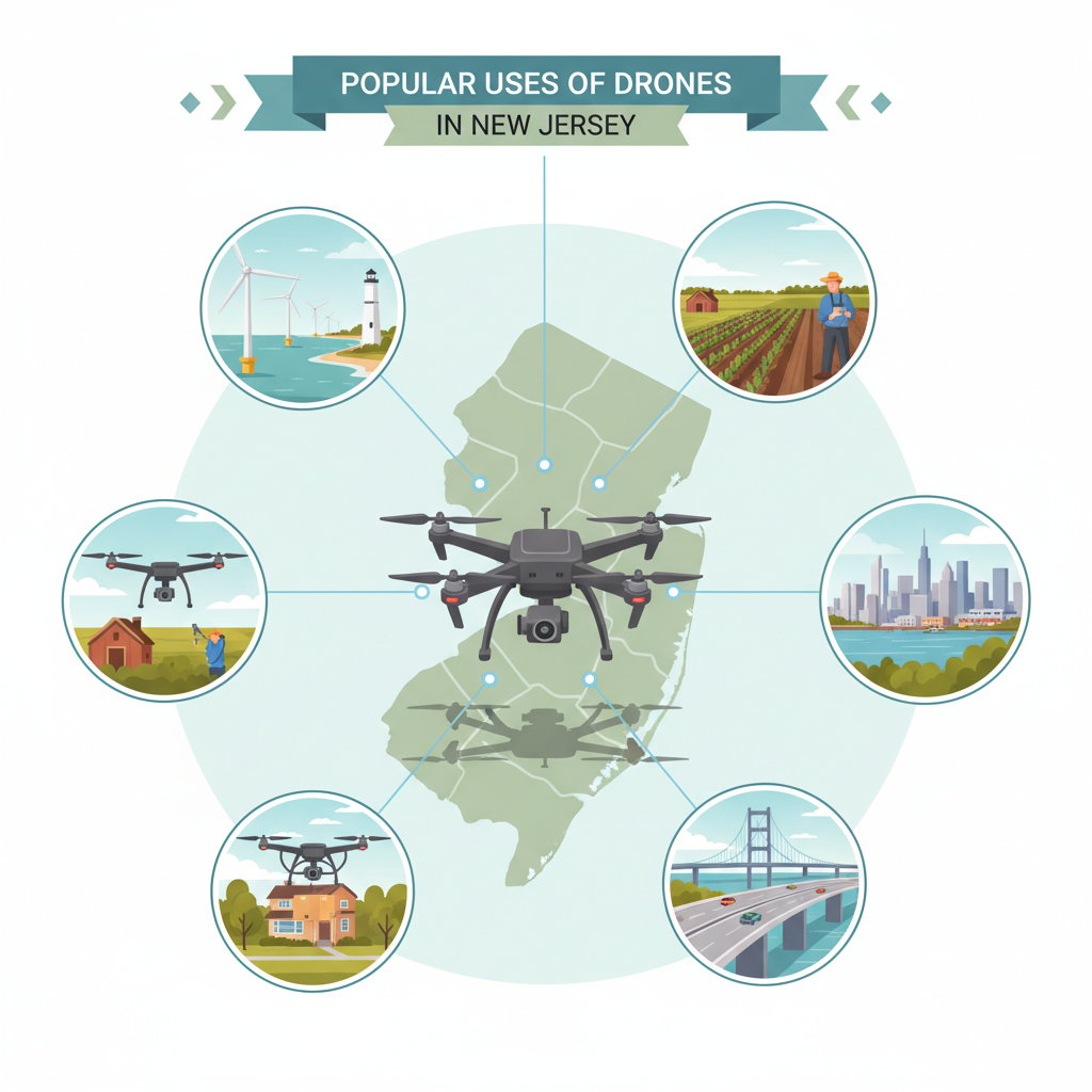 Popular Uses of Drones in New Jersey - are drones still in new jersey