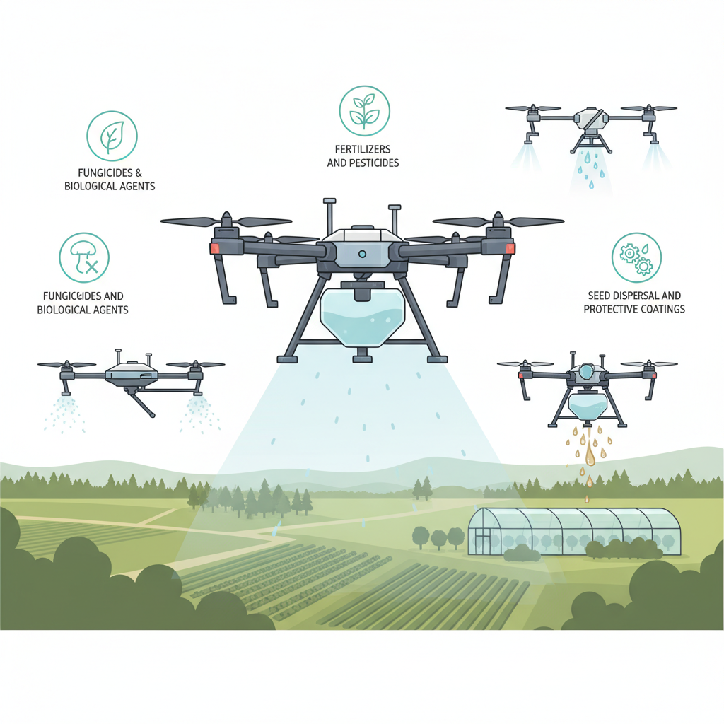 Types of Substances Sprayed by Drones - are the drones spraying something