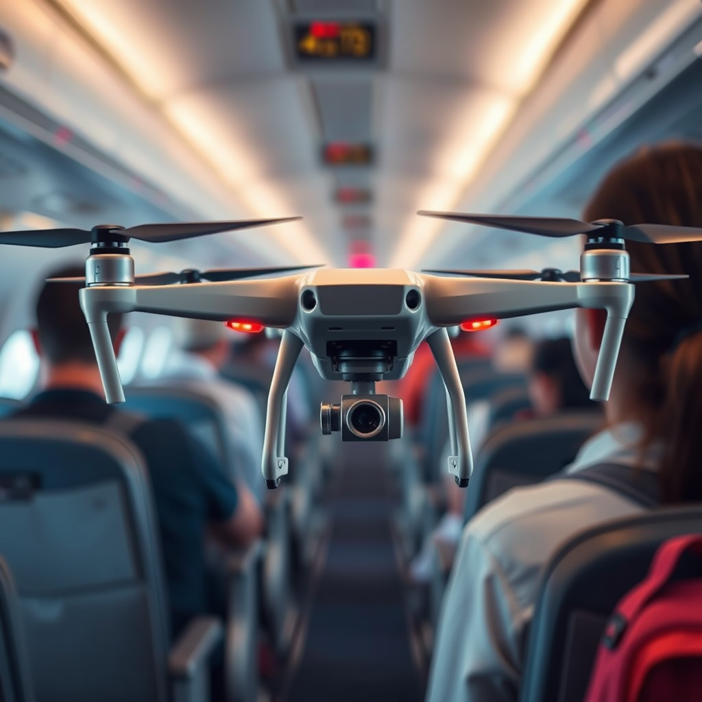 Understanding Airline Policies - can a drone be taken on a plane