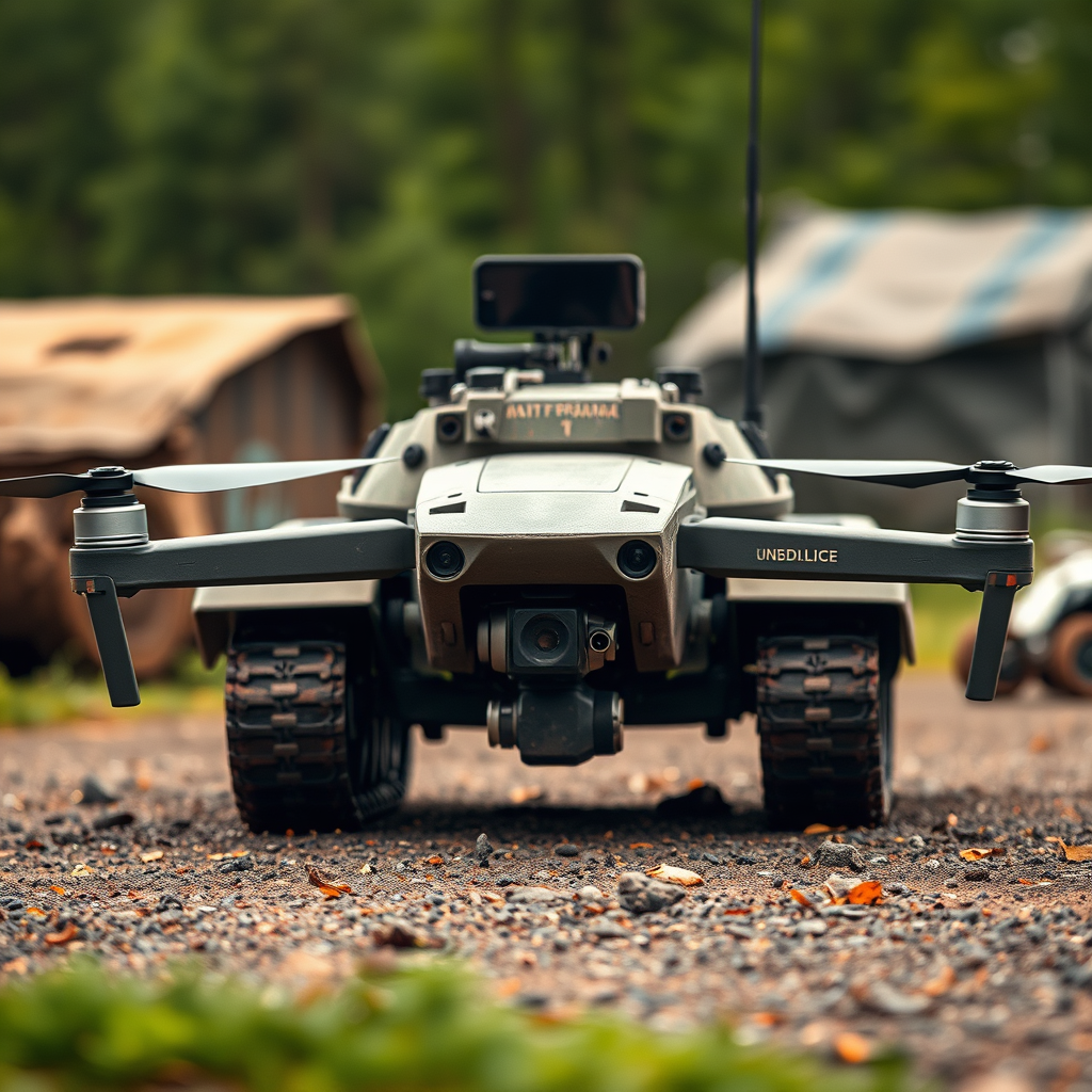 Understanding Drone Technology - can a drone destroy a tank