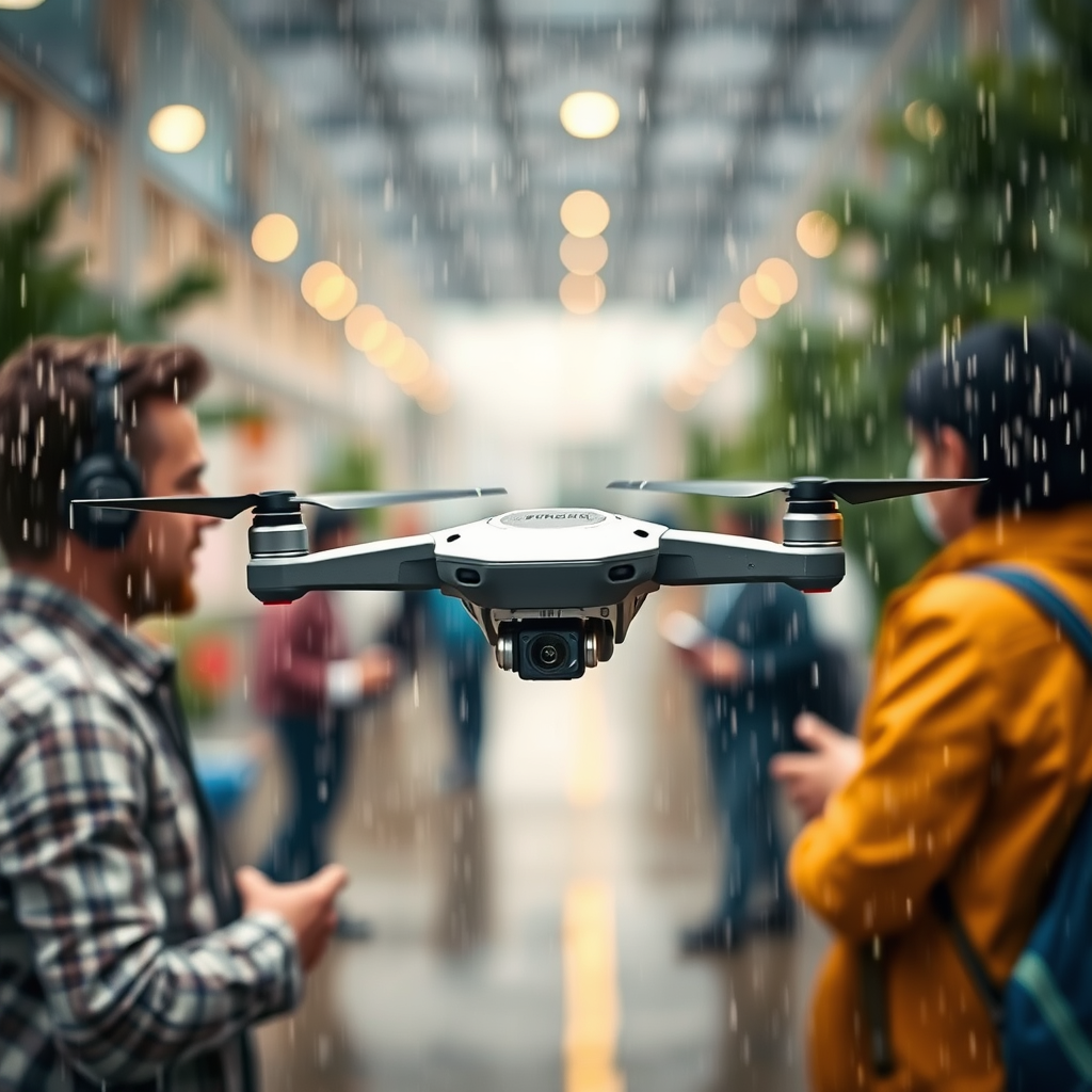Understanding Drone Waterproofing - can a drone fly in the rain