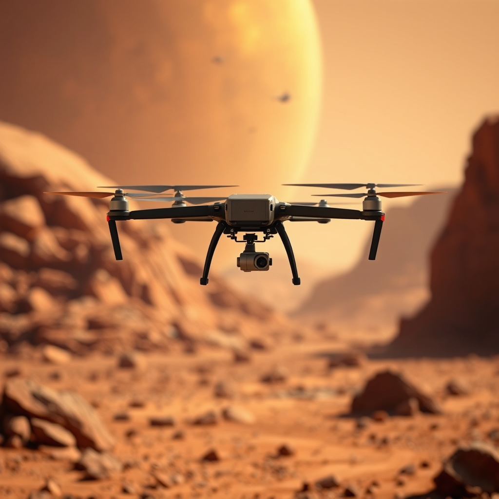 Understanding Mars' Atmosphere - can a drone fly on mars