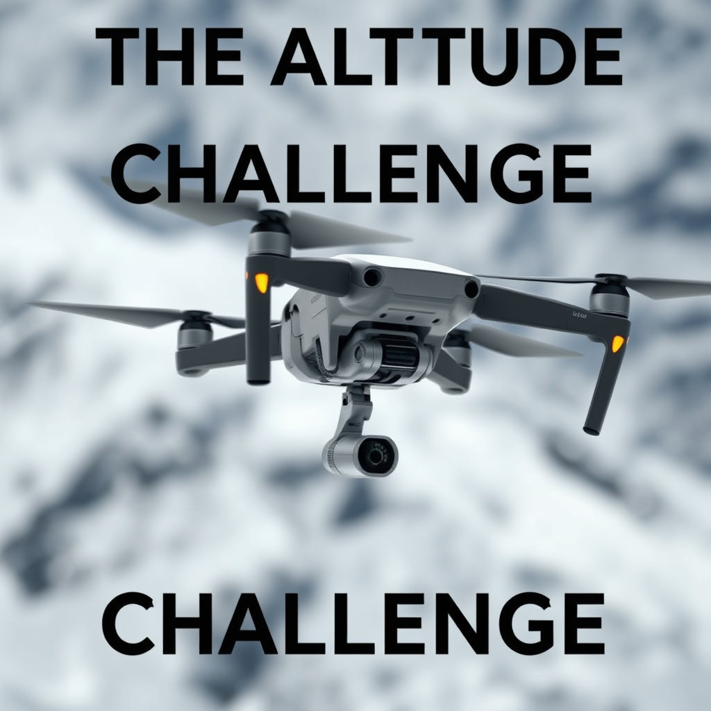 The Altitude Challenge - can a drone fly to mount everest