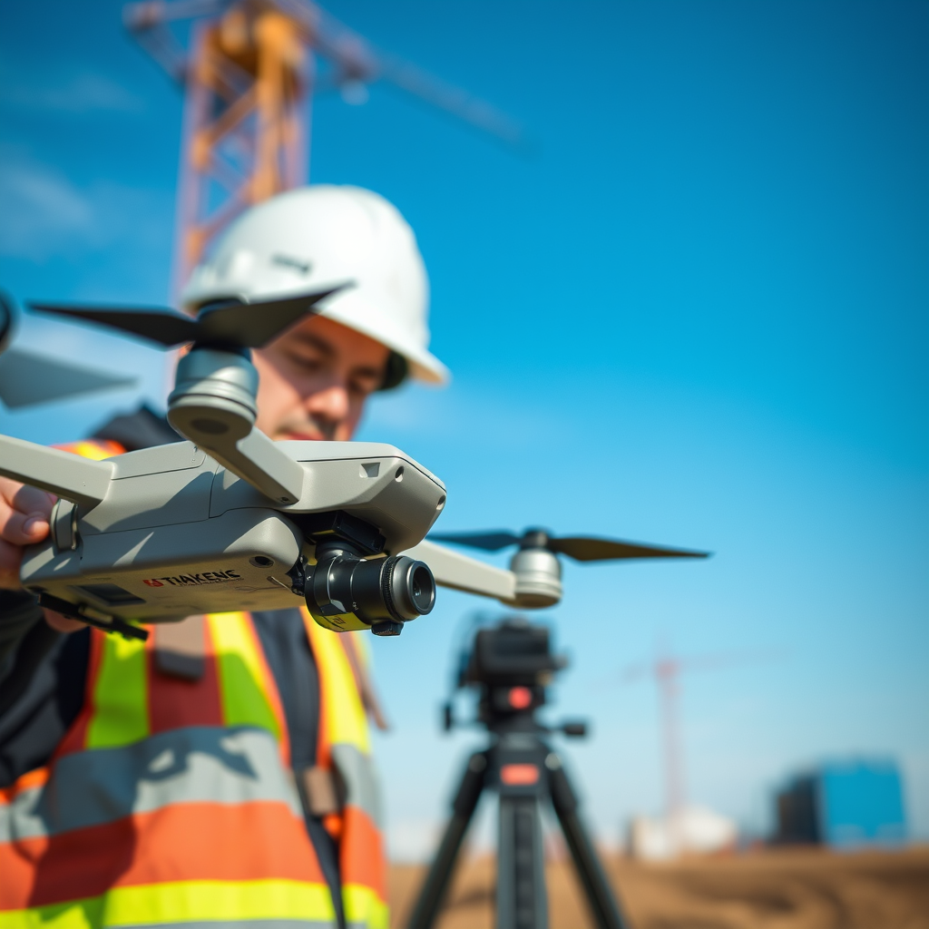 Applications in Surveying and Mapping - can a drone take measurements