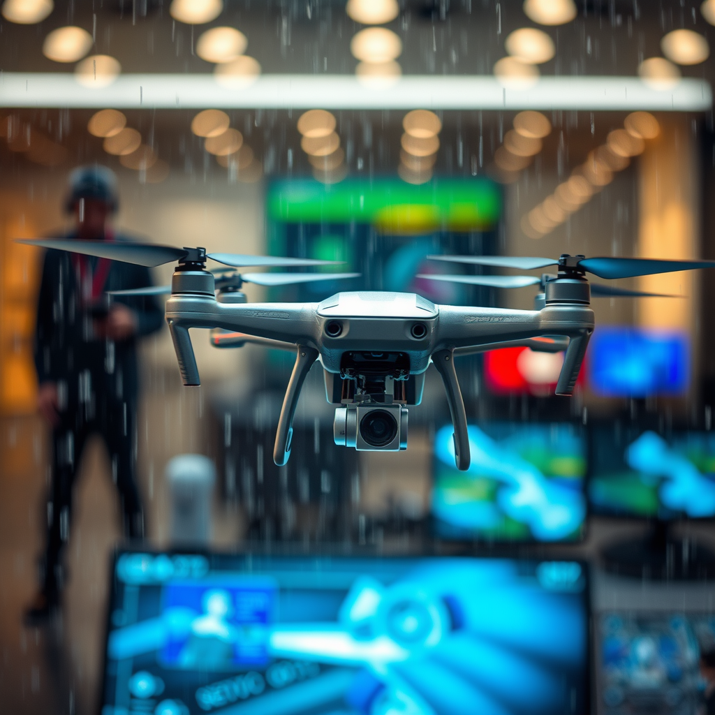 Risks of Flying Drones in Rain - can drones fly in rain