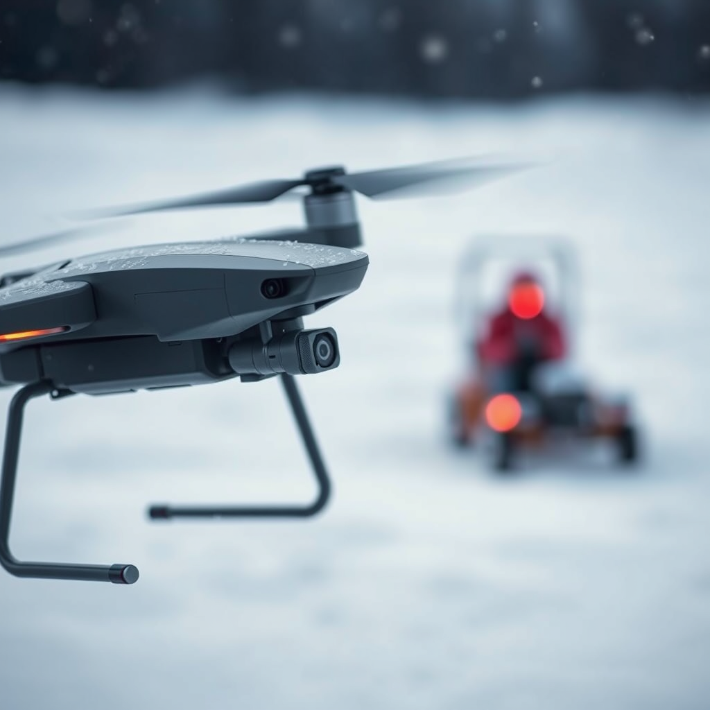 Effects of Snow on Drone Operation - can drones fly in snow