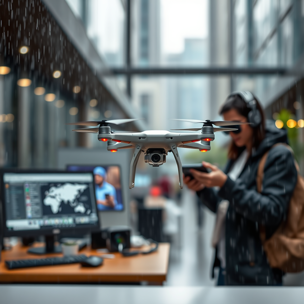 Effects of Rain on Drone Performance - can drones fly in the rain