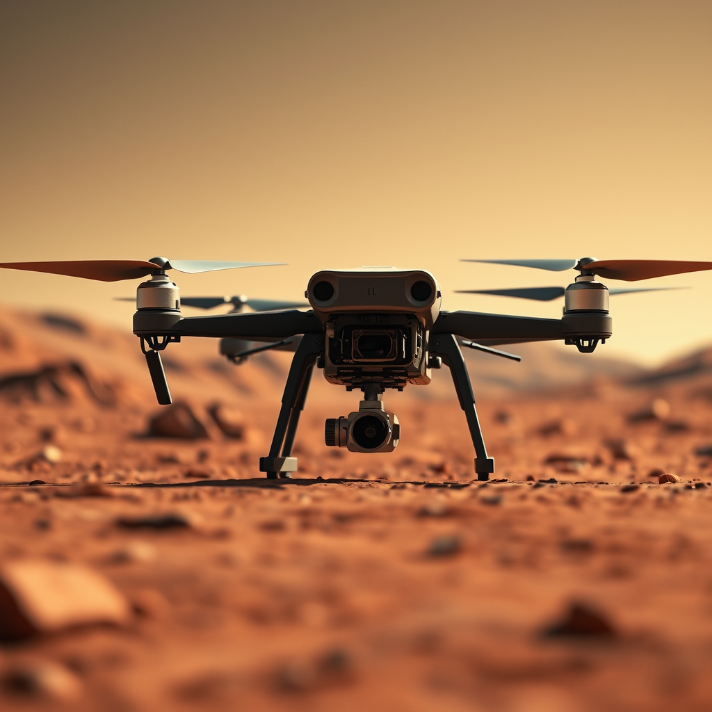 Understanding the Martian Atmosphere - can drones fly on mars