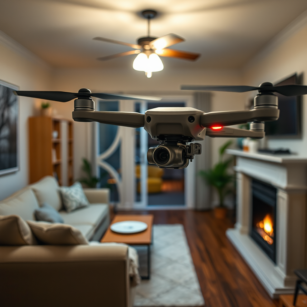 Limitations of Standard Cameras - can drones see inside your house at night
