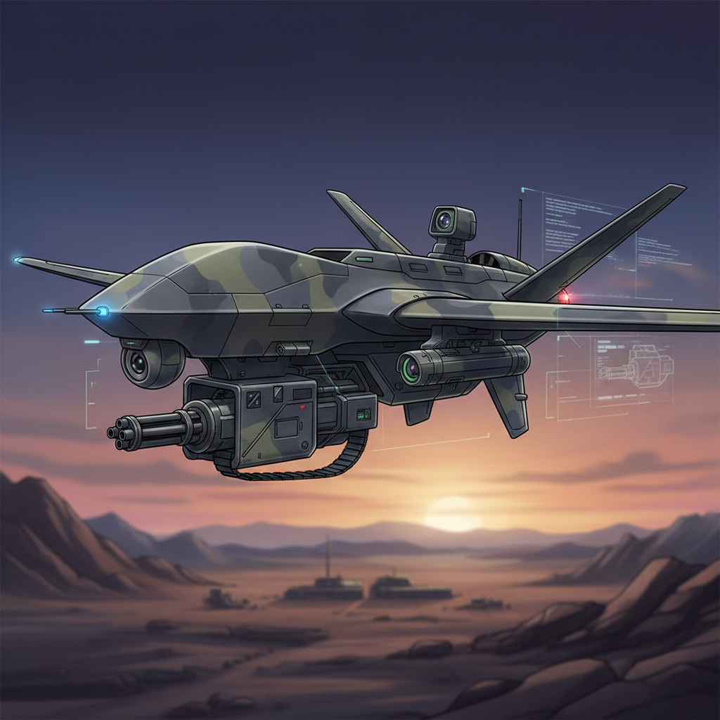 Military Drones and Their Capabilities - can drones shoot bullets