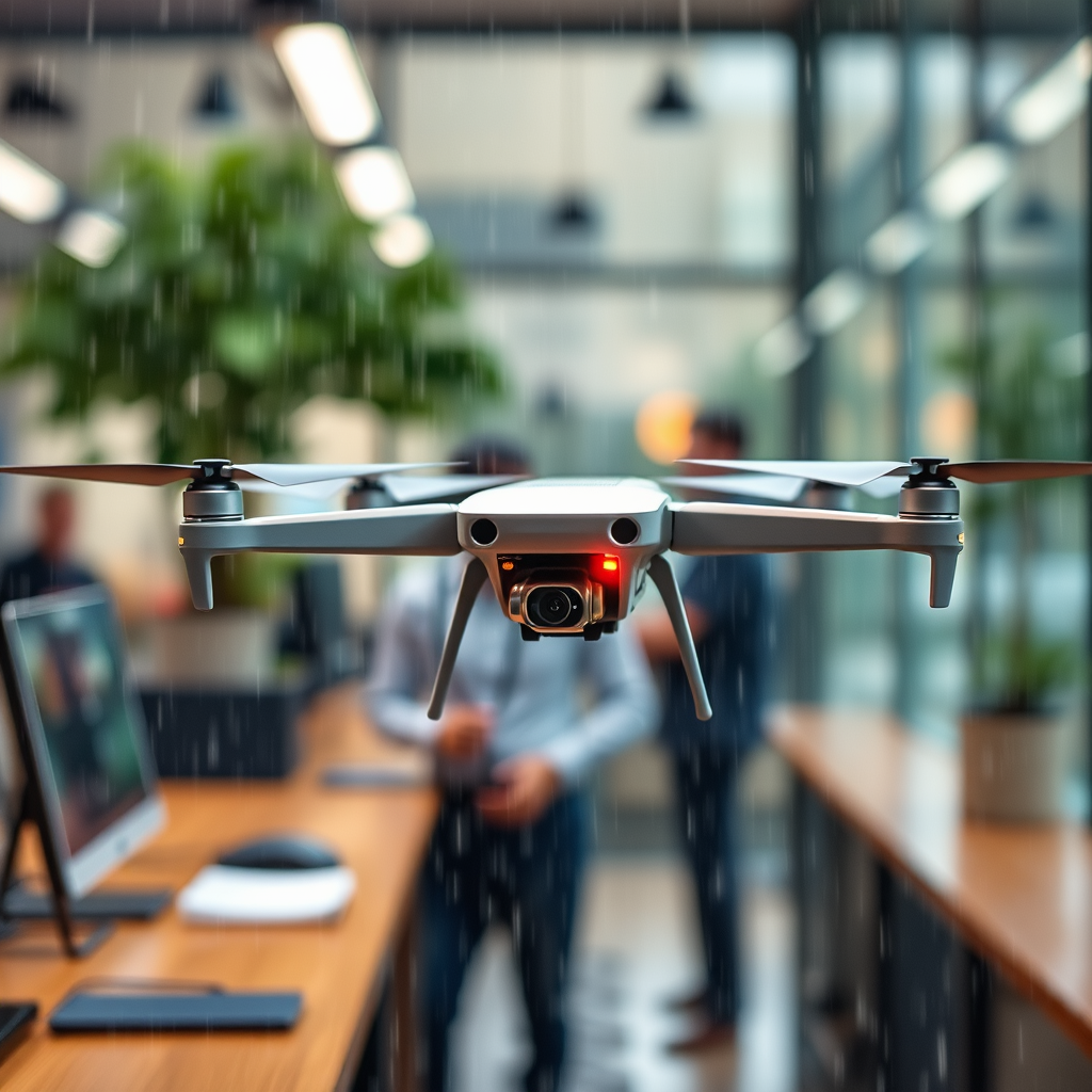 Risks of Flying in Light Rain - can i fly a drone in light rain