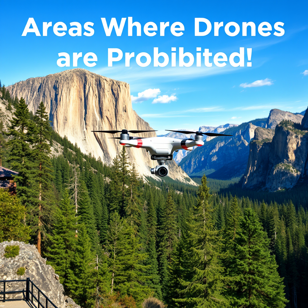 Areas Where Drones are Prohibited - can i fly a drone in yosemite