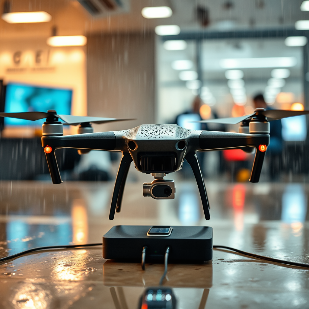 Risks of Flying Drones in Rain - can i fly drone in rain