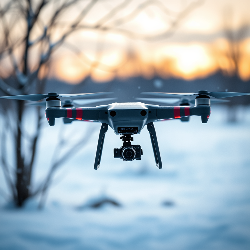 Understanding Drone Limitations in Cold Weather - can i fly drone in snow