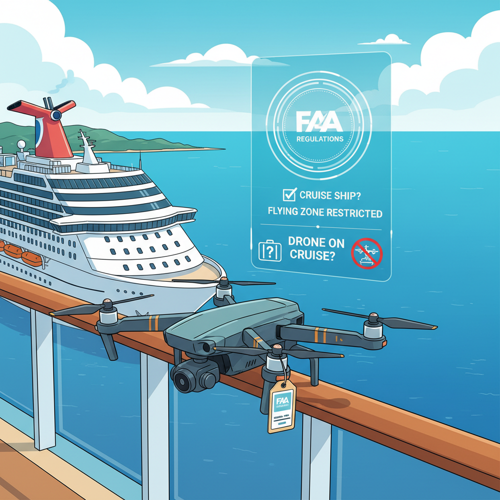 FAA Regulations for Drones - can you bring a drone on a cruise carnival