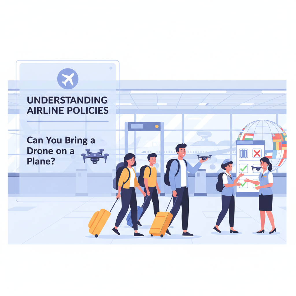 Understanding Airline Policies - can you bring a drone on a plane