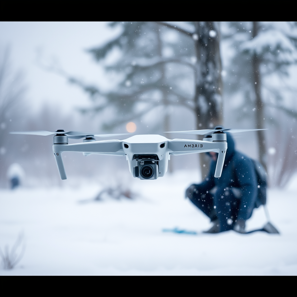 Understanding Drone Performance in Cold Weather - can you fly a drone in snow