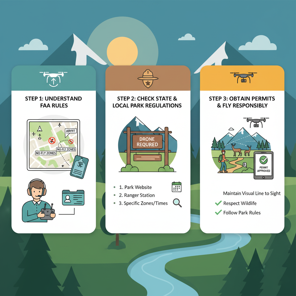 Federal Aviation Administration (FAA) Guidelines - can you fly a drone in state parks