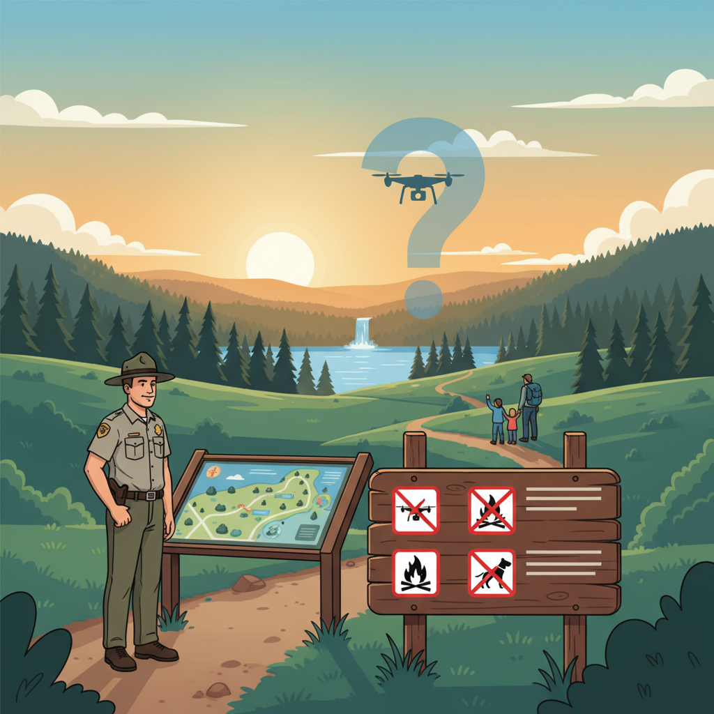Understanding State Park Regulations - can you fly a drone in state parks