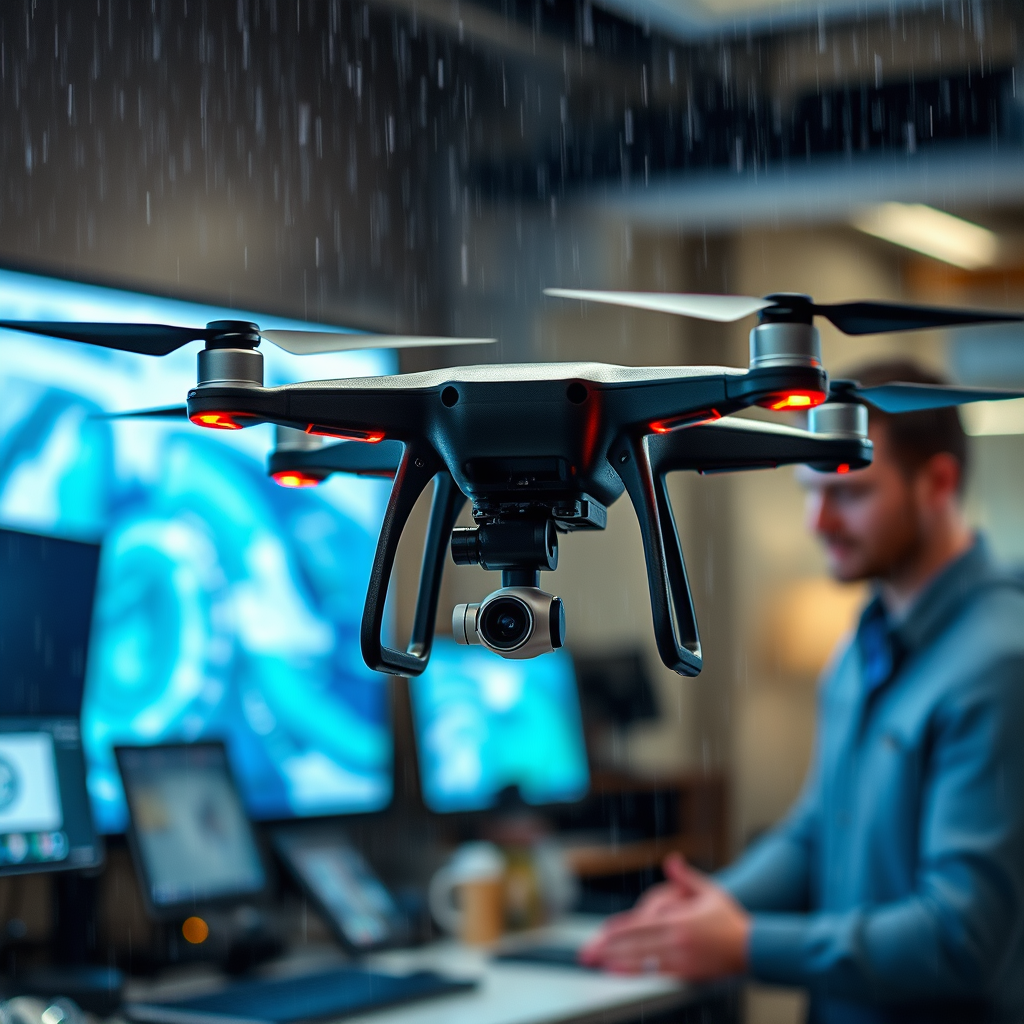 Risks of Flying a Drone in Rain - can you fly a drone in the rain