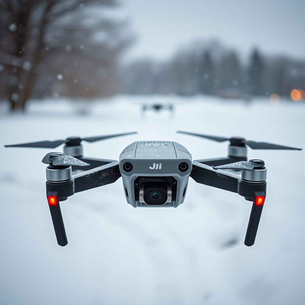 Preparing Your Drone for Snowy Conditions - can you fly dji drone in snow