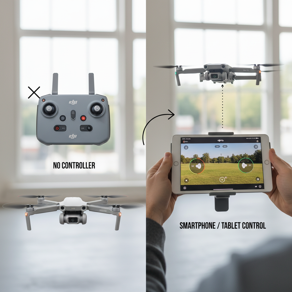 Remote Control Alternatives - can you fly dji drone without controller