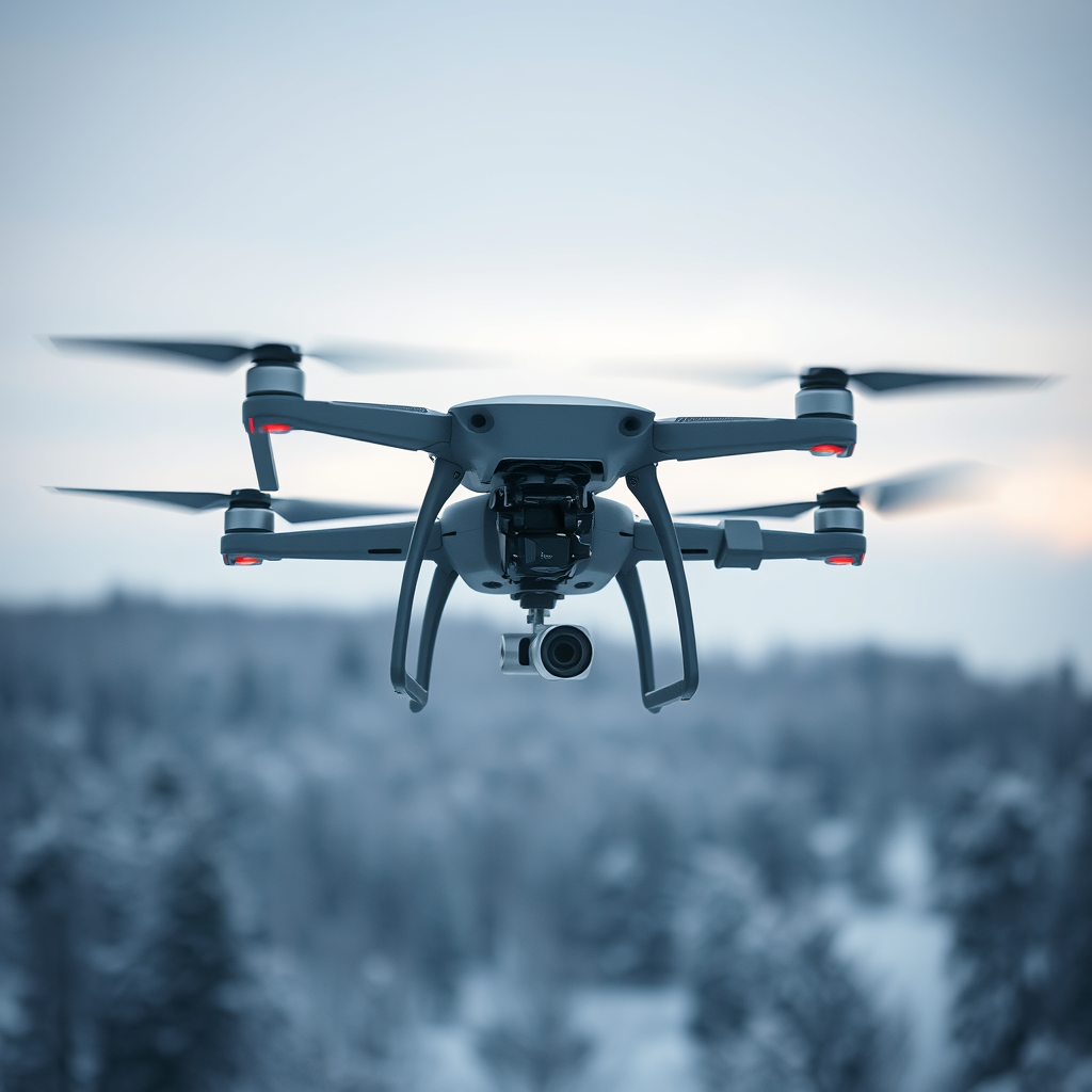 Understanding the Impact of Cold Weather - can you fly drone in snow