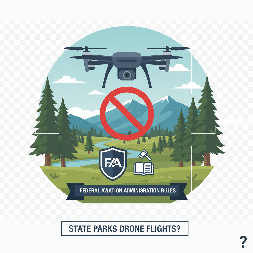 Federal Aviation Administration (FAA) Rules - can you fly drones at state parks