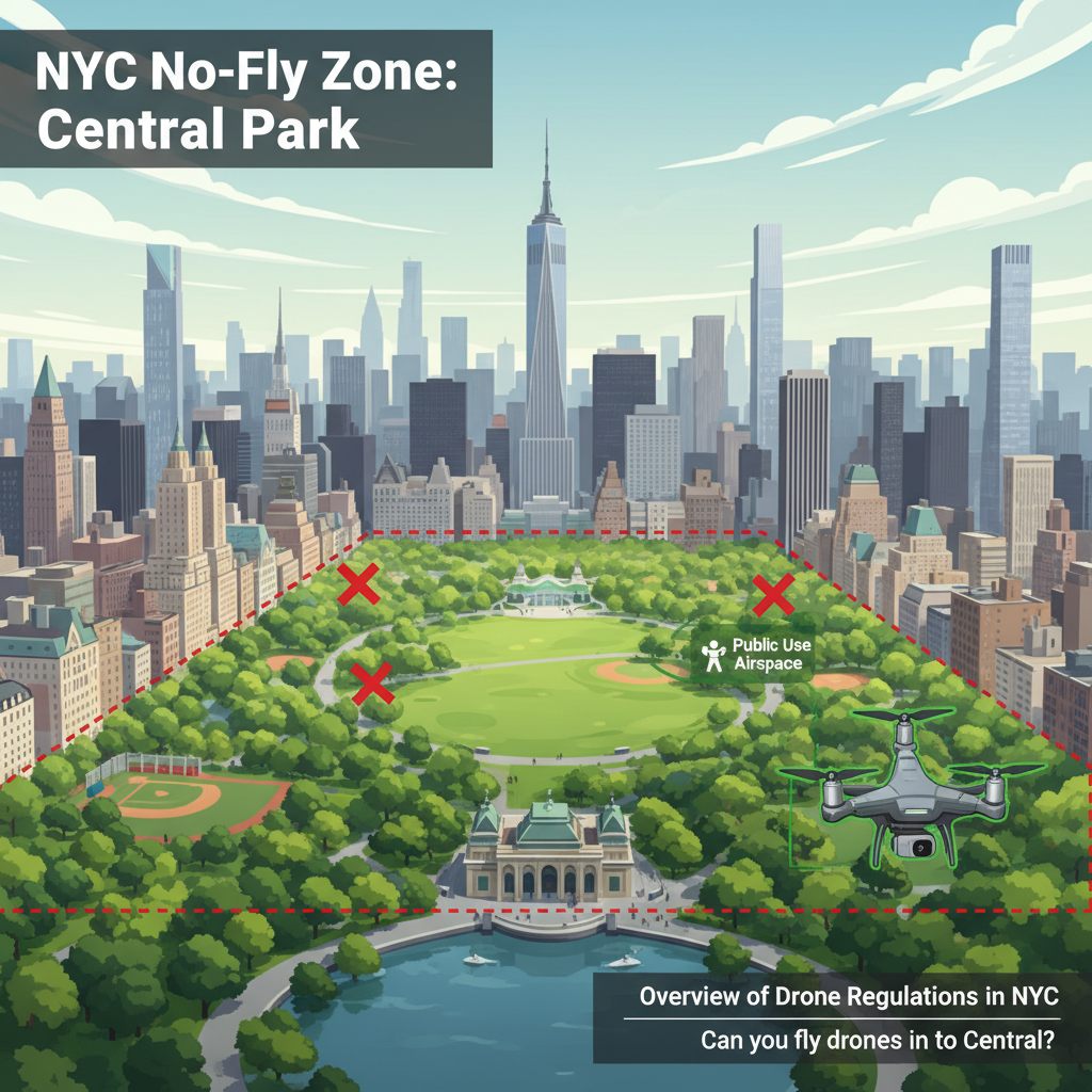 Overview of Drone Regulations in NYC - can you fly drones in central park