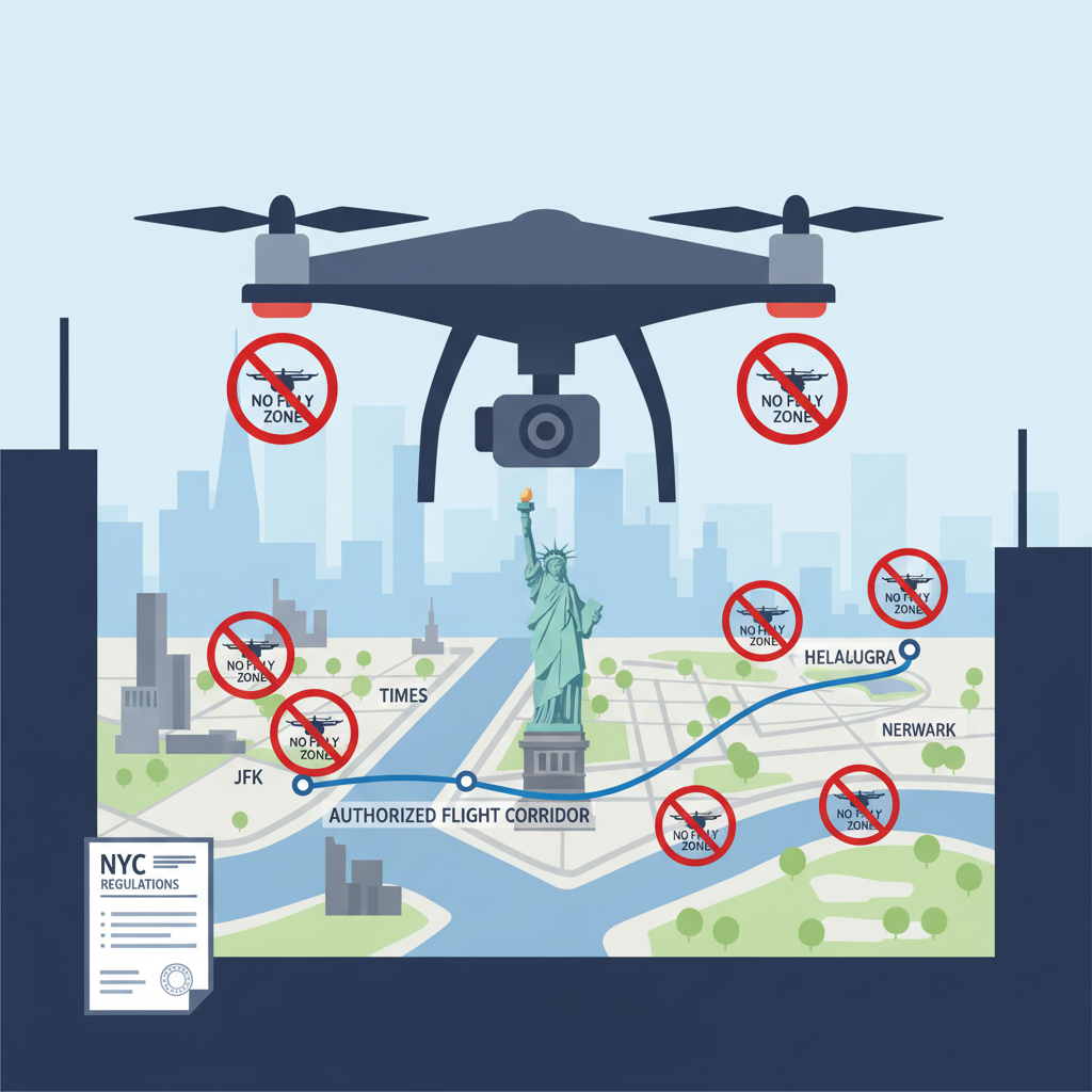 New York City Drone Laws - can you fly drones in new york city