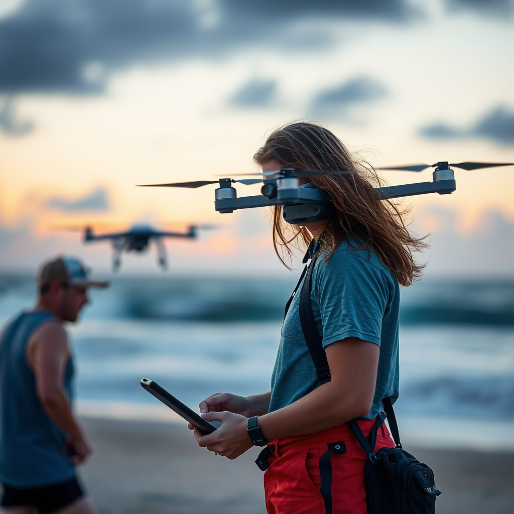 Safety Considerations - can you fly drones on the beach