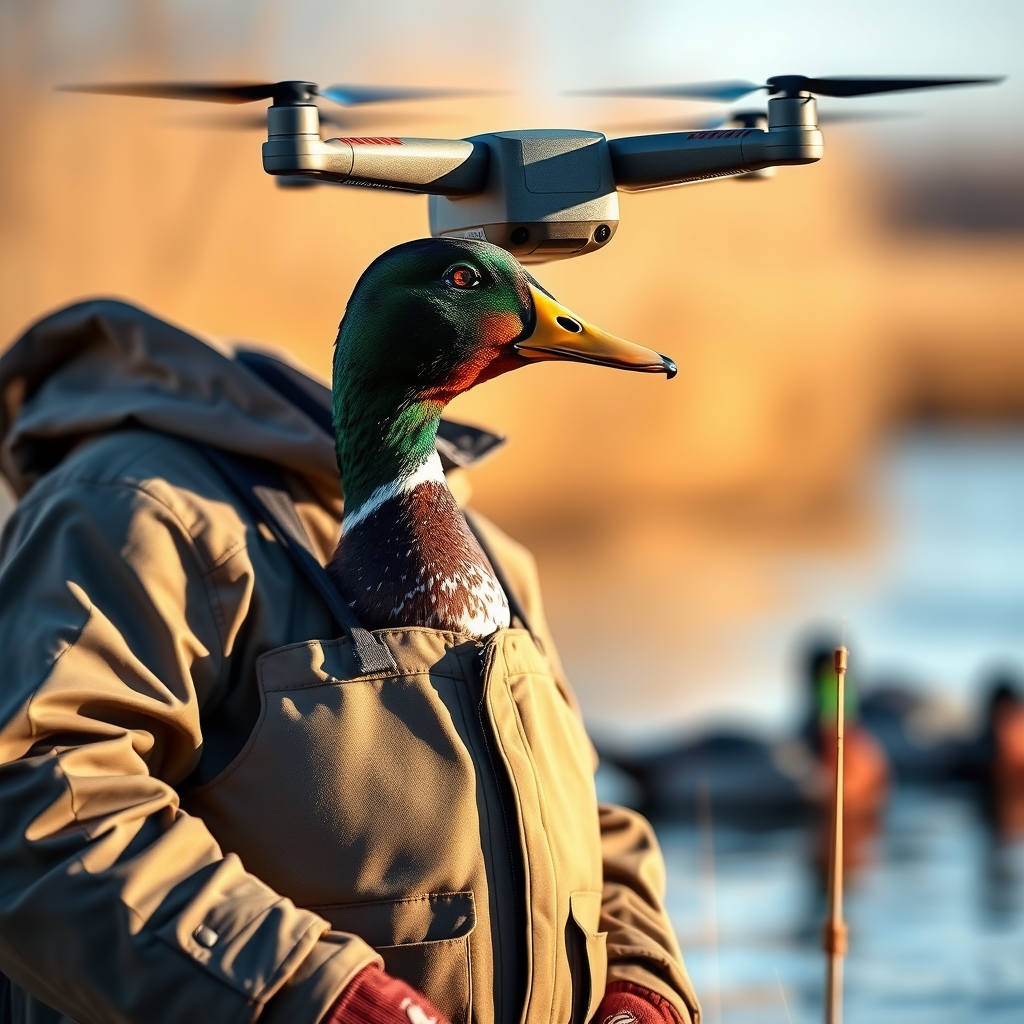 Benefits of Using Drones for Duck Scouting - can you scout ducks with a drone