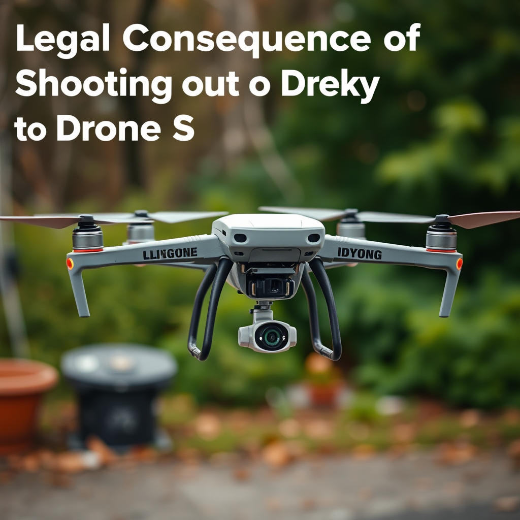 Legal Consequences of Shooting a Drone - can you shoot a drone out of the sky