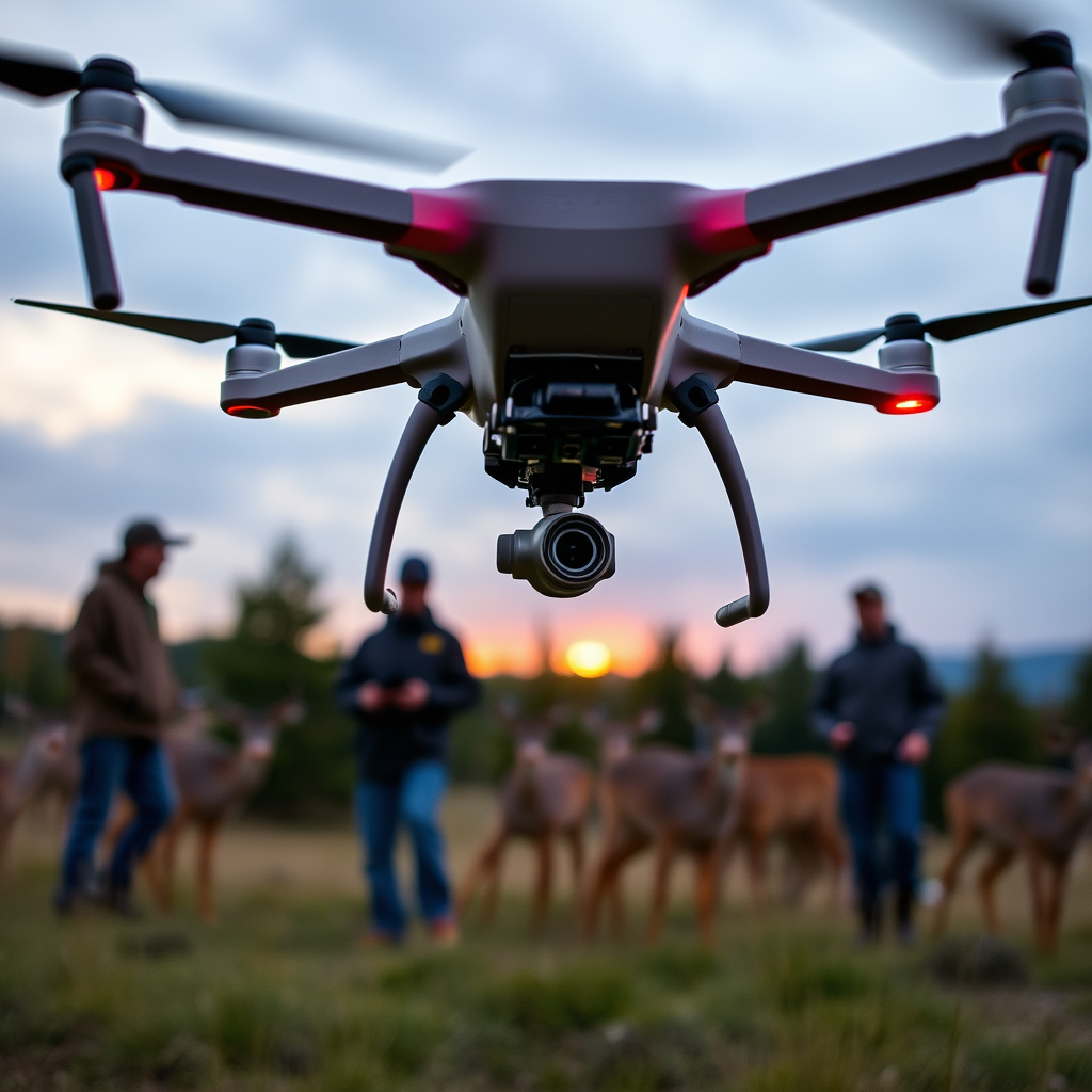 Advantages of Using Drones for Deer Scouting - can you use a drone to scout for deer