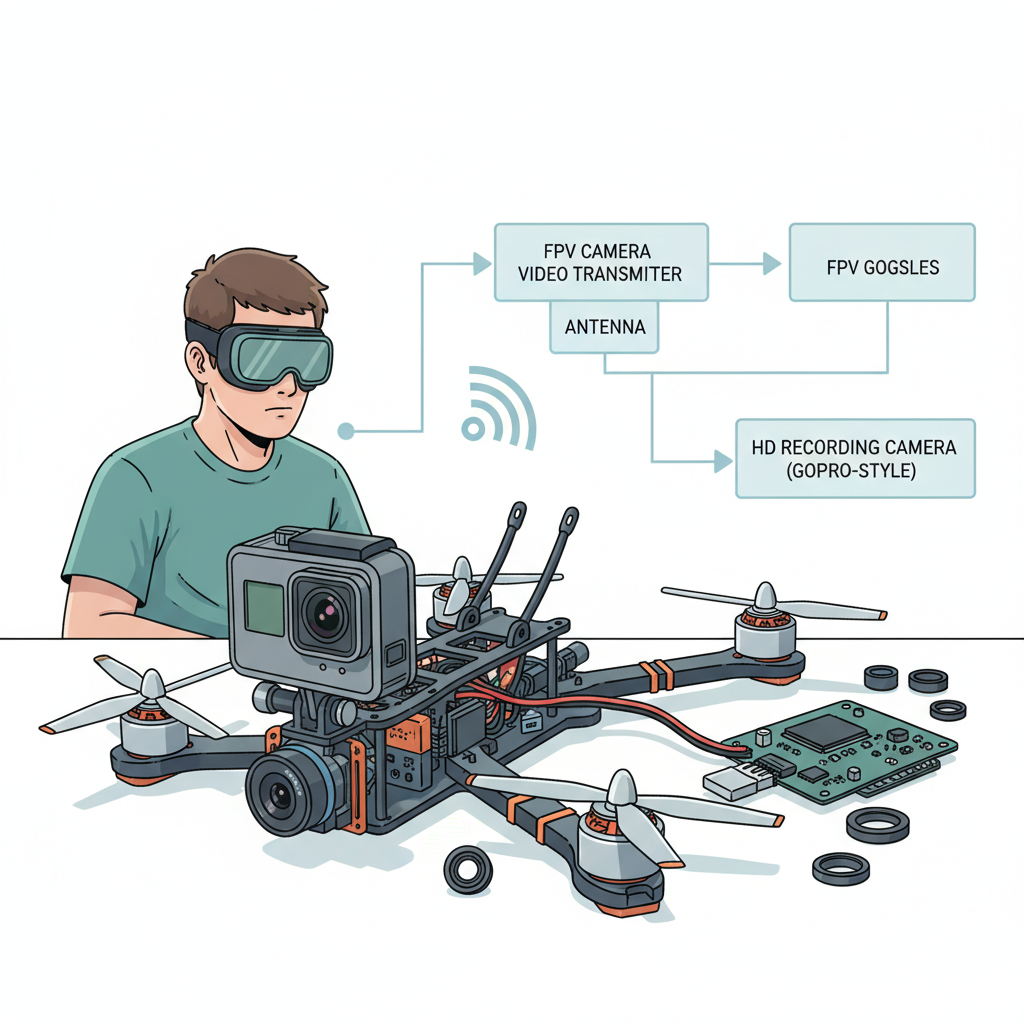 Understanding FPV Drone Systems - can you use gopro for fpv drone camer