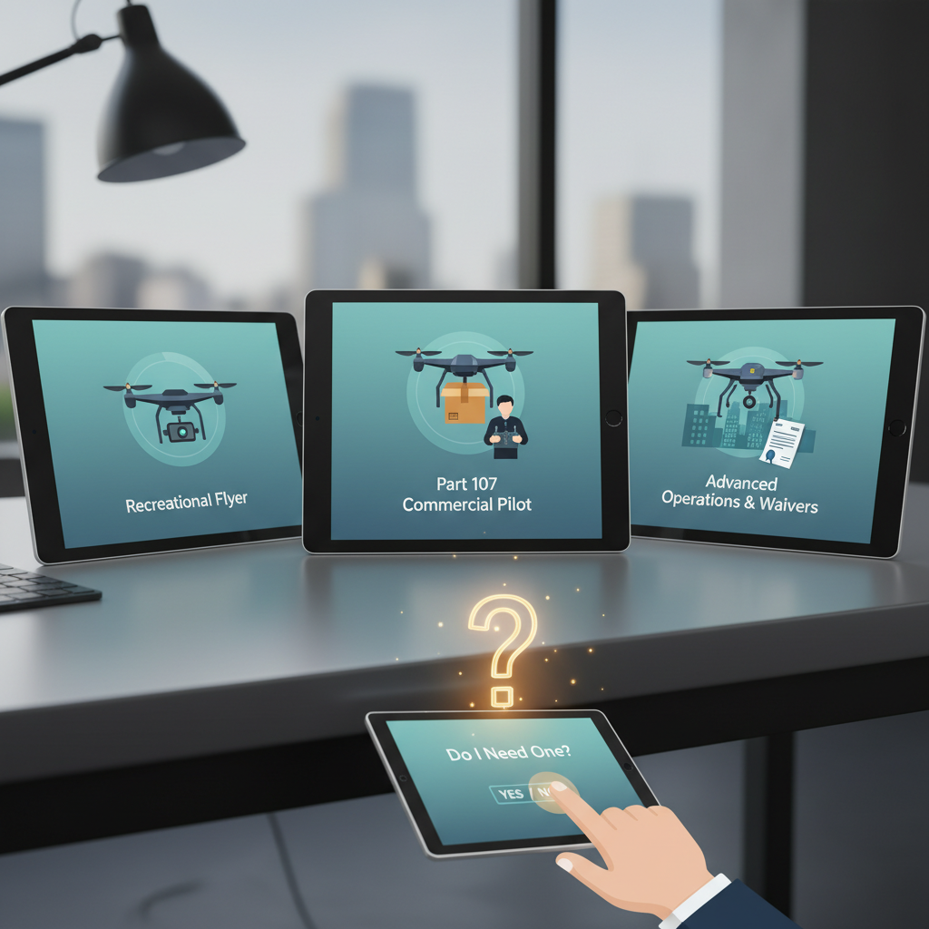 Types of Drone Licenses - do i need a drone licence