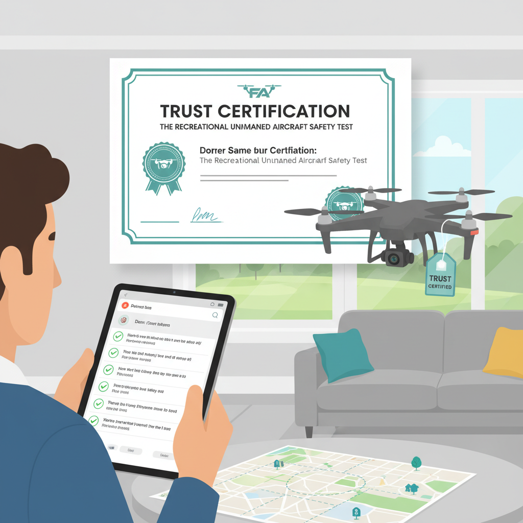 The TRUST Certification - do i need a license to fly a drone recreationally