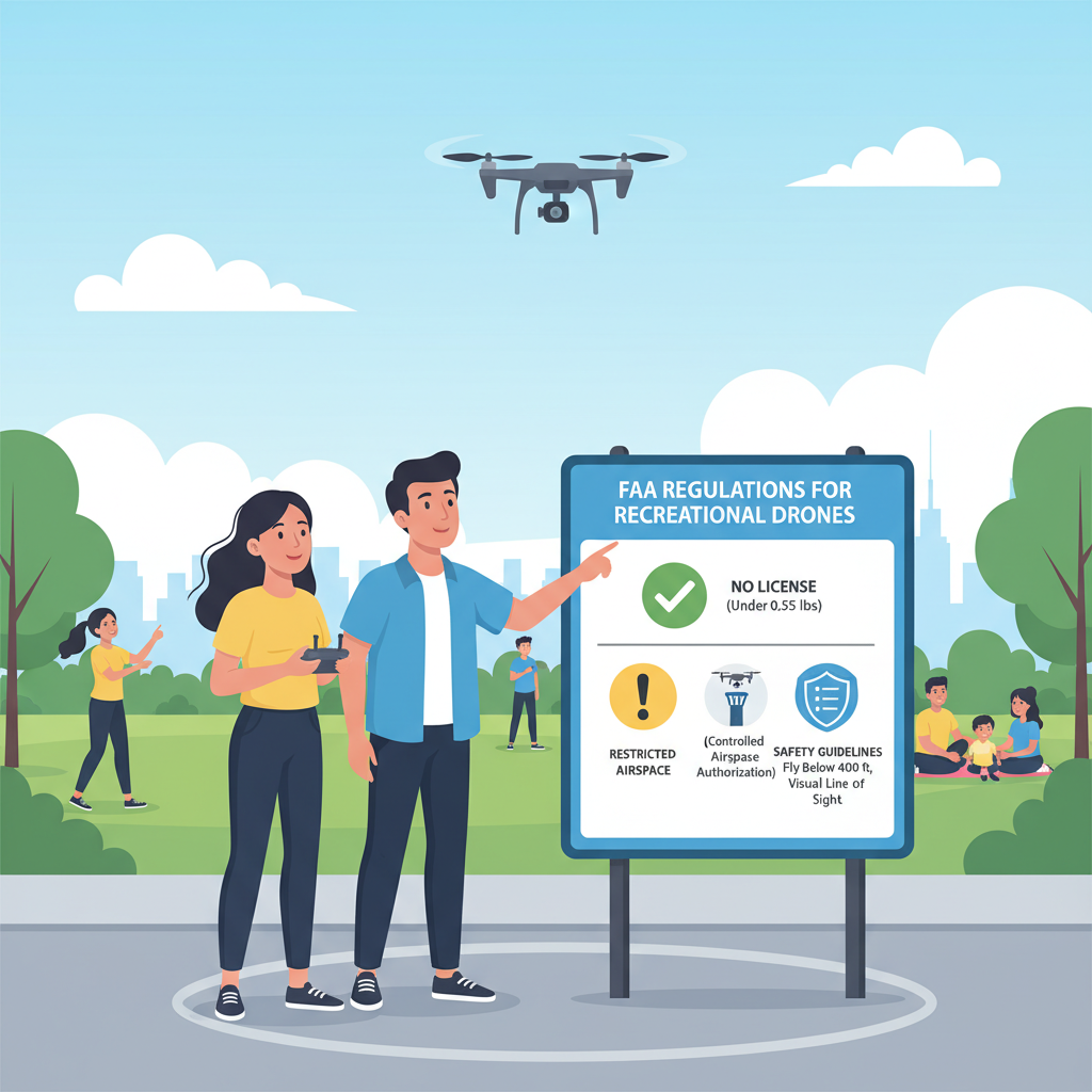 Understanding FAA Regulations - do i need a license to fly a drone recreationally