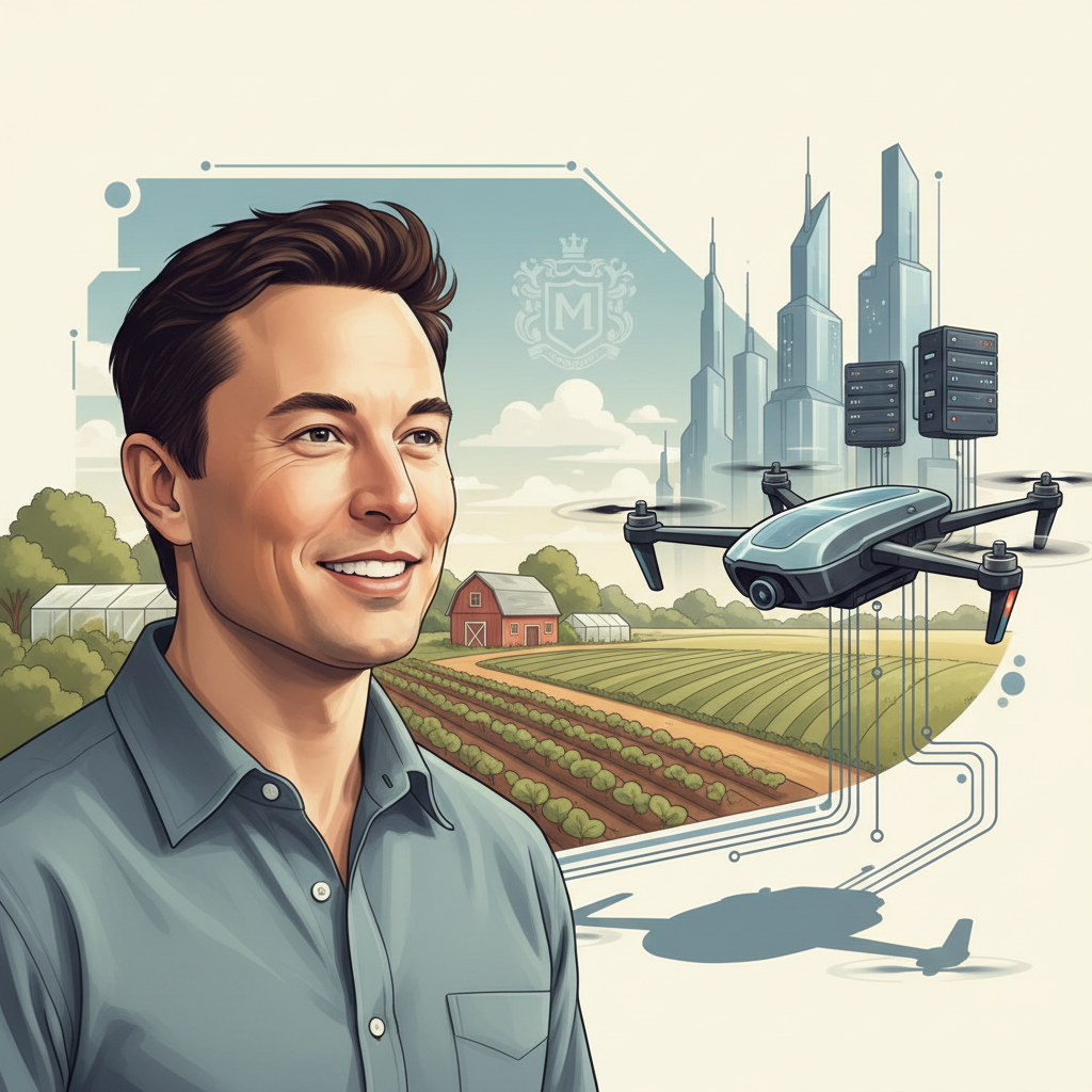 Background on Kimbal Musk - does elon musk's brother own a drone company