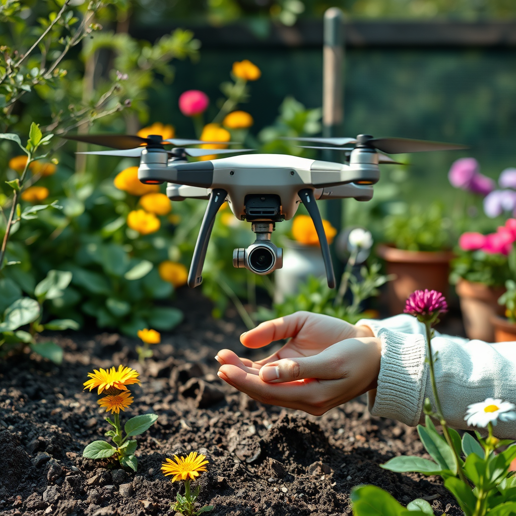 Can I Fly My Drone in My Garden?