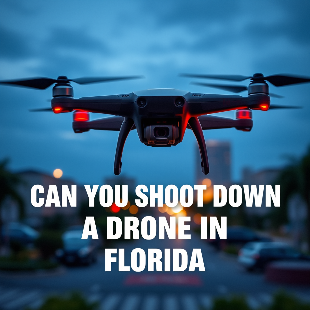 Can You Shoot Down a Drone in Florida?