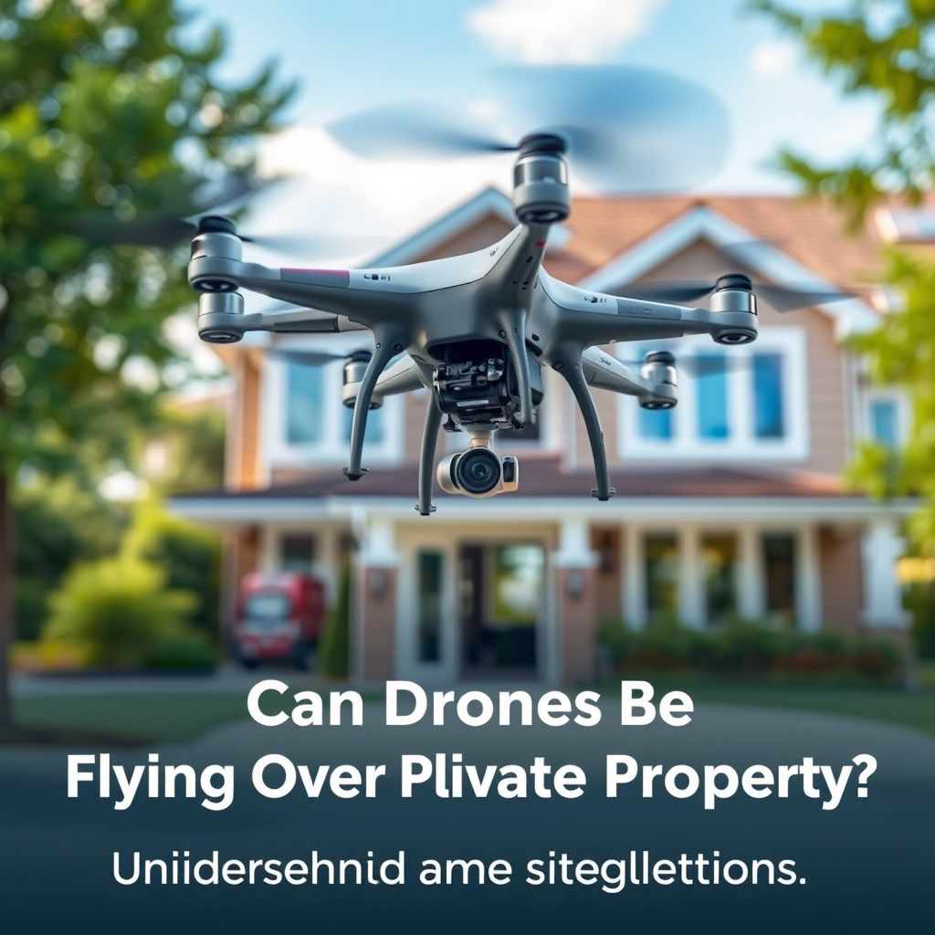 Can Drones Be Flown Over Private Property? Understanding the Regulations