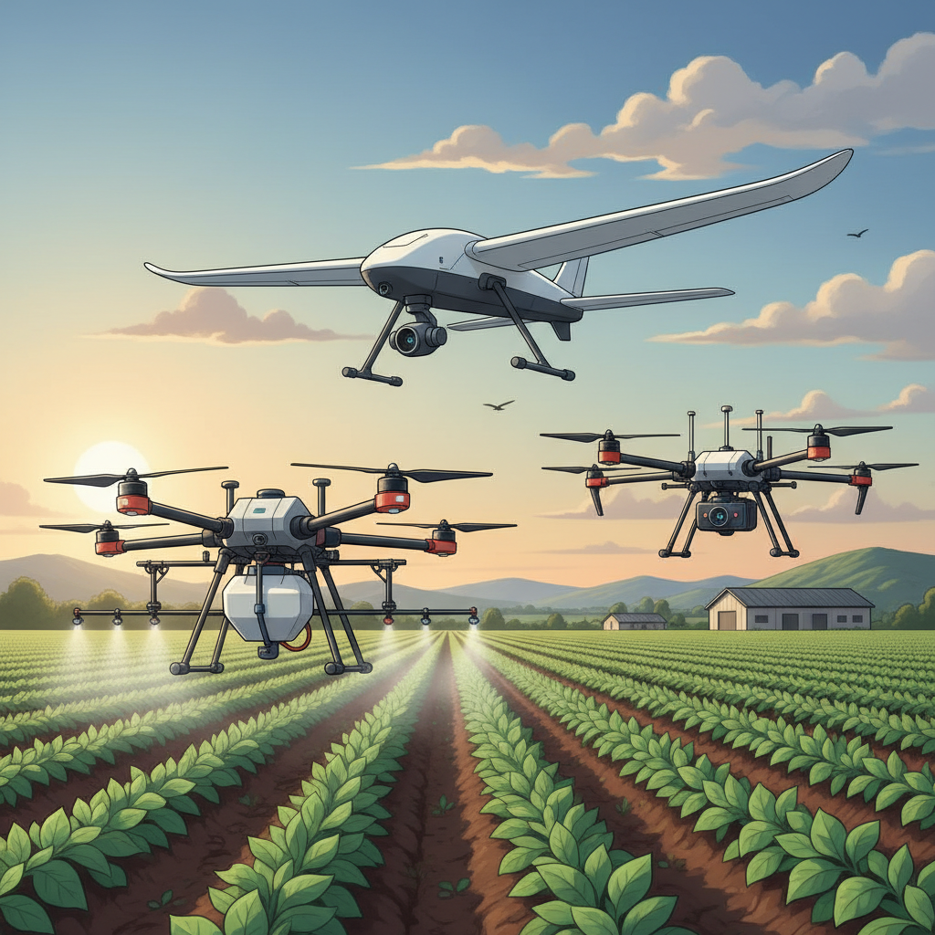 Types of Drones Used in Agriculture Types of Drones Used in Agriculture - how are drones used in agriculture