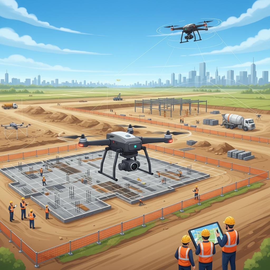 Aerial Surveying and Mapping - how are drones used in construction