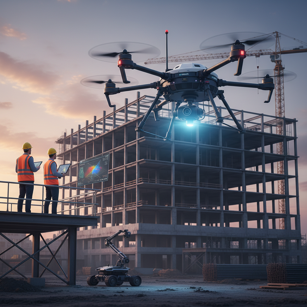 Site Monitoring and Inspection - how are drones used in construction